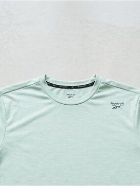 Reebok Men’s Training T-Shirt - Heathered Mint Green (Size L)